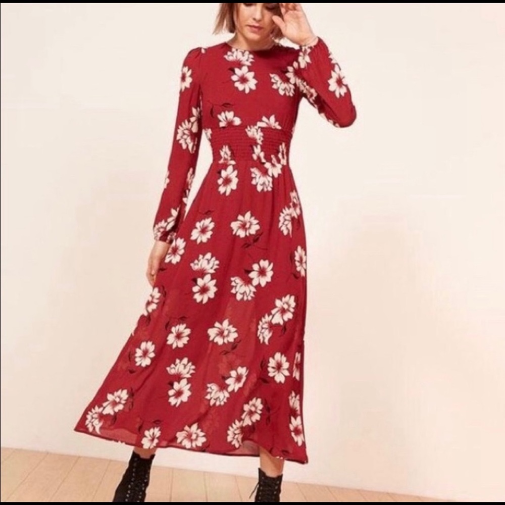 ❌Reformation Floral Dress - Picture 1 of 13